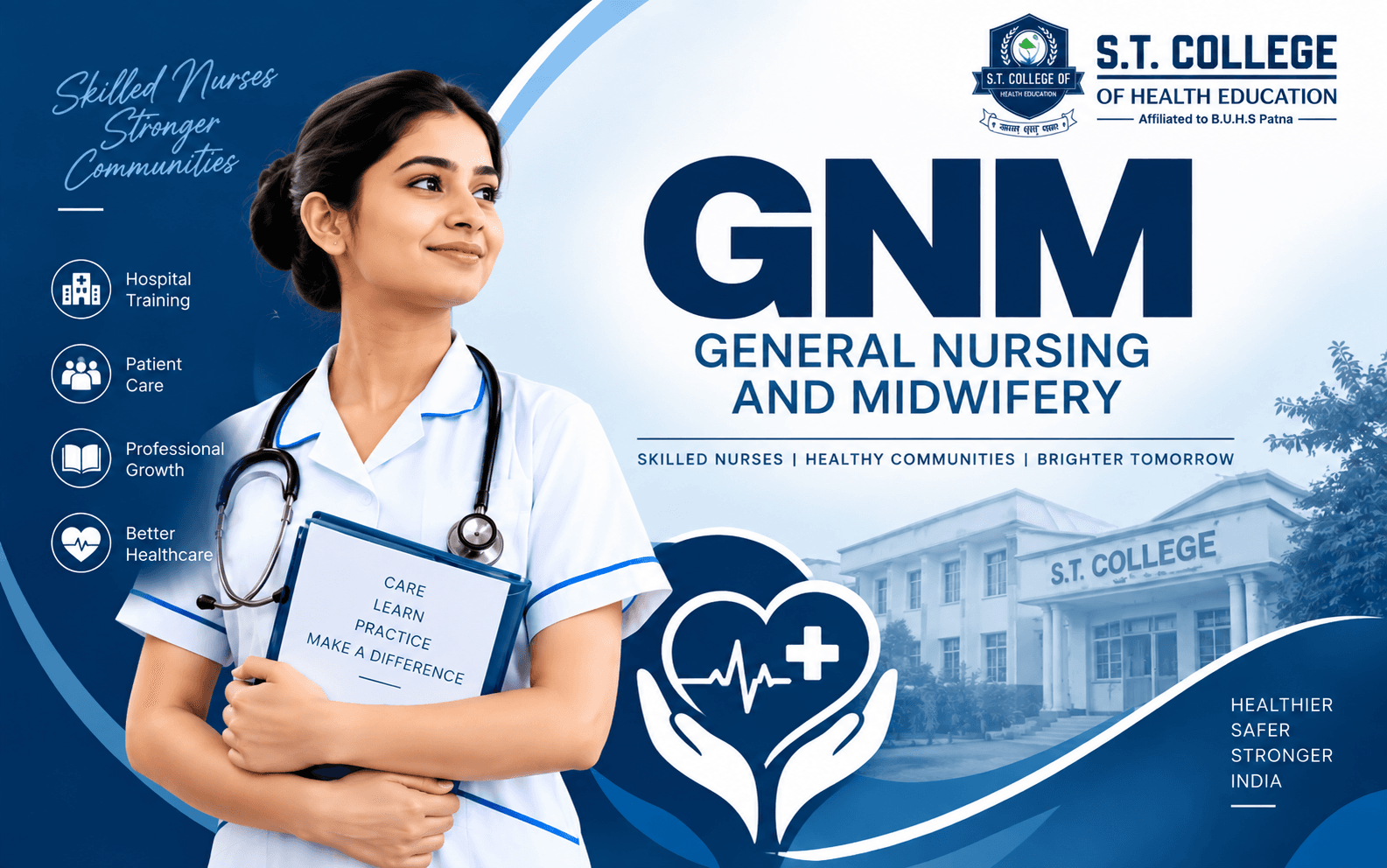 GNM Nursing Course - S.T. College of Health Education